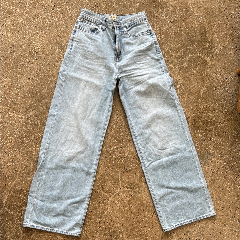Madewell Light Blue Women's Wide Leg Jeans